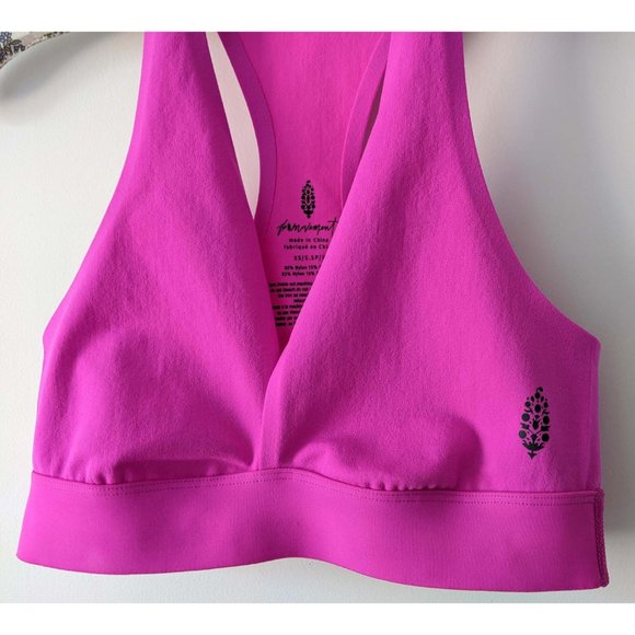 NWT FP Movement Blaze It Up Bra / Living Magenta - Picture 2 of 5